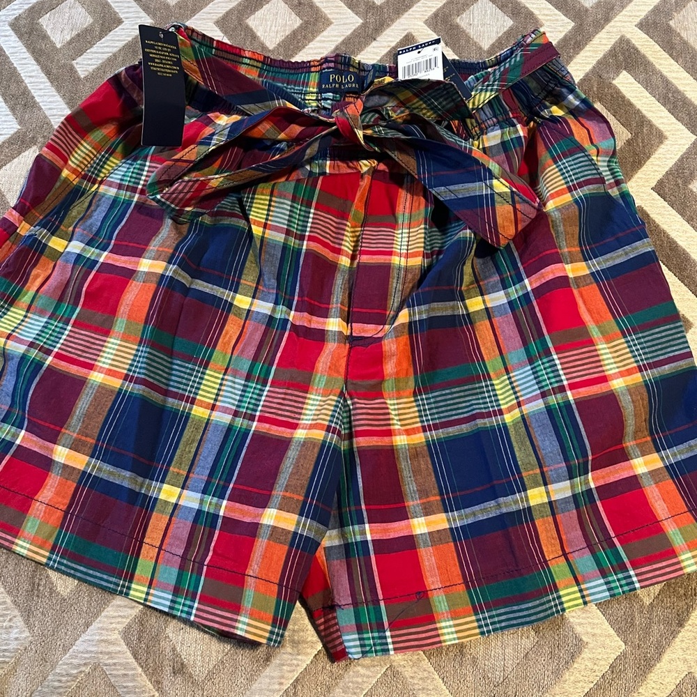 Polo Ralph Lauren Plaid Shorts